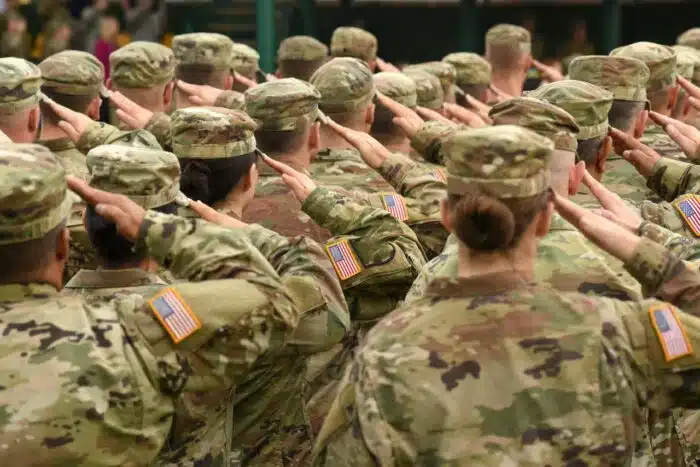 military & vaccine mandate