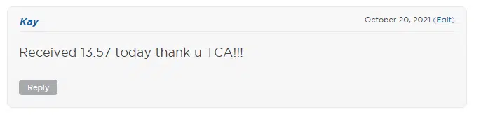 Naan Site settlement payouts