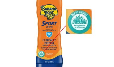 banana boat sunscreens and reef friendly
