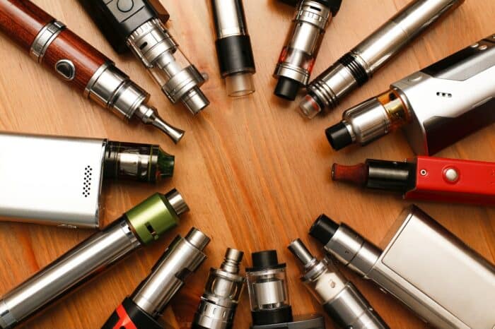 e-cig battery, e-cig, and electronic cigarette