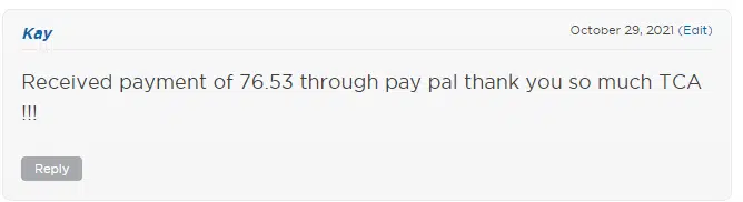 A Place for Mom Site settlement checks