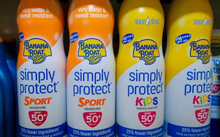 Banana Boat, sunscreen, cancer, benzene, class action