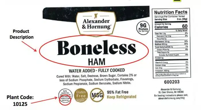 recall, listeria, ham, pepperoni