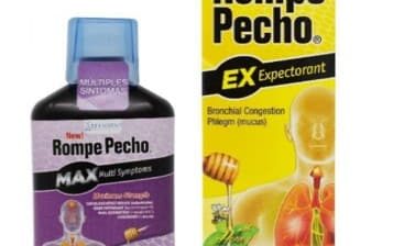 Rompe Peche cold and flu bottles, recall