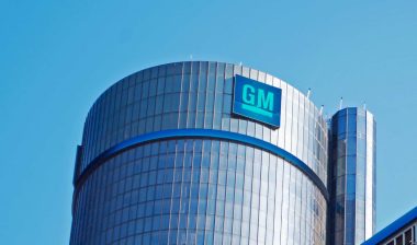 General Motors World Headquarters in Renaissance Center, Downtown Detroit