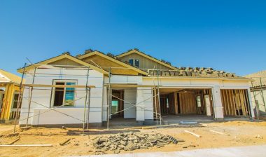 New Home Under Construction