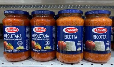Barilla, for pasta and sauces sold in a local supermarket. class action lawsuit about preservatives.