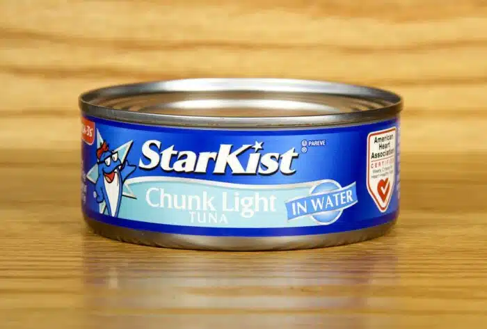 Can of Starkist Chunk Light Tuna