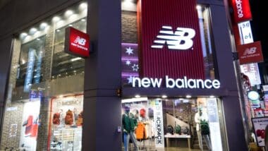 New Balance at Myeongdong Market