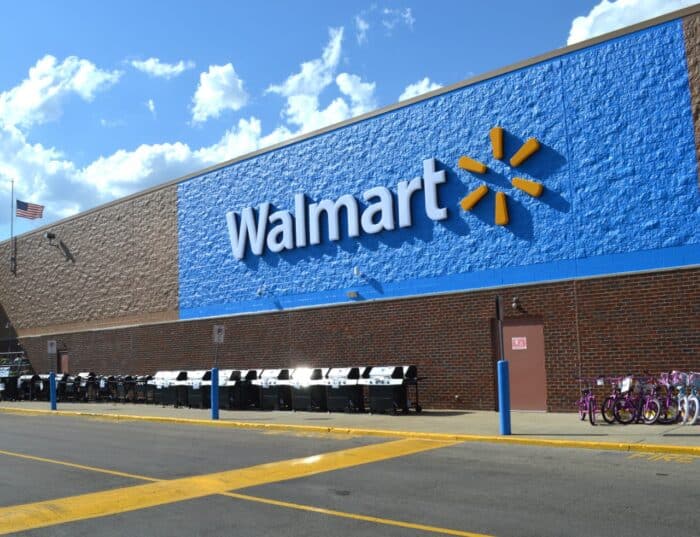 Walmart storefront