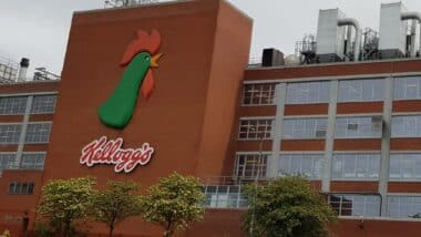 Kellogg's factory building.