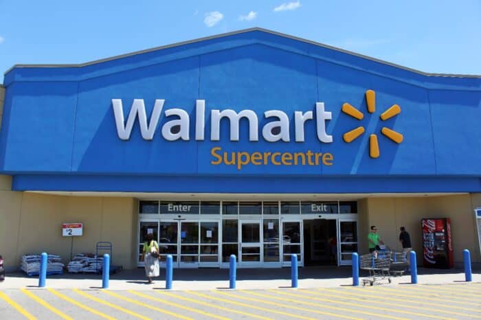 Walmart Supercentre entrance
