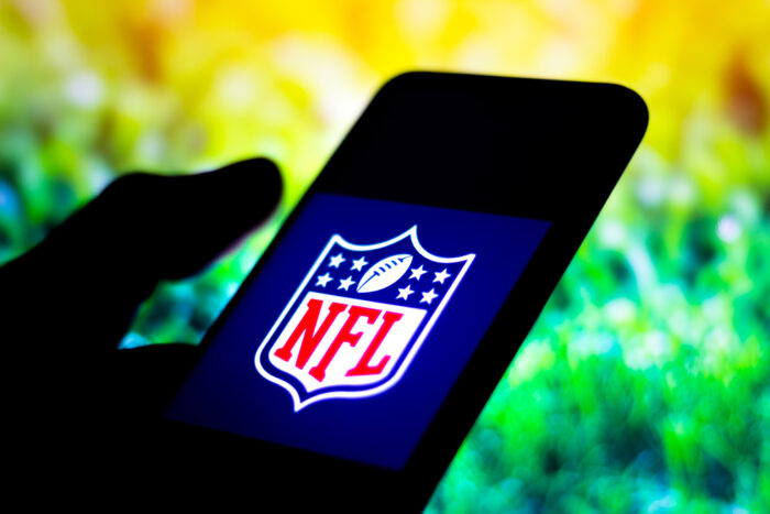 n this photo illustration the NFL