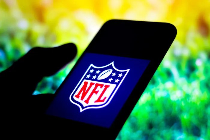 n this photo illustration the NFL