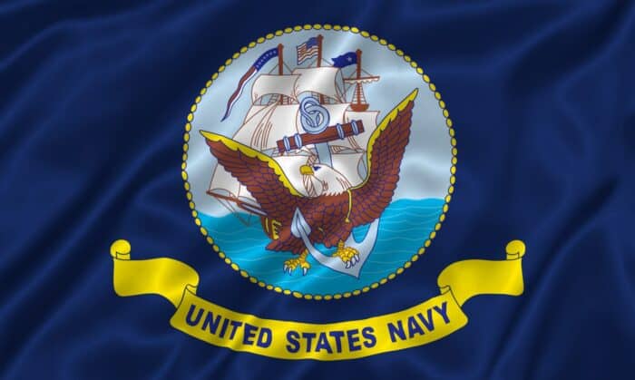 Flag of Naval Forces US