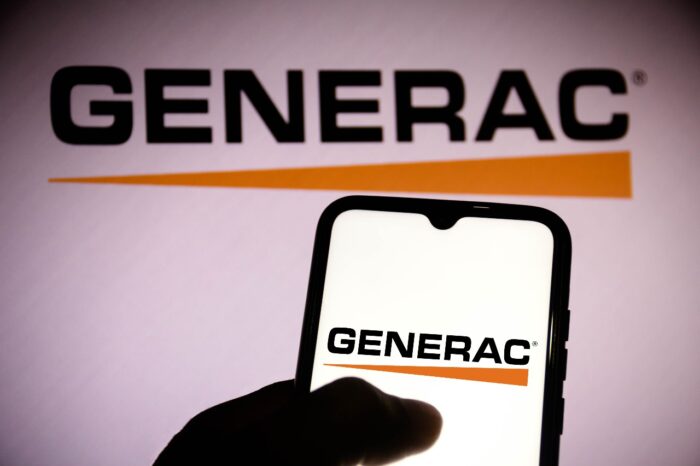 In this photo illustration an Generac
