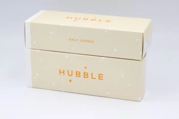 Hubble Contact Lenses in boxs