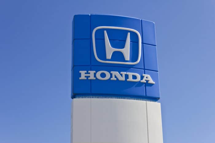 Honda Motor Co. Logo and Sign.