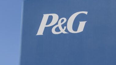 Logo and Signage of Procter & Gamble