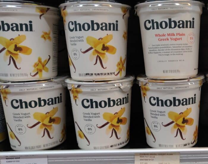 Chobani Yogurt