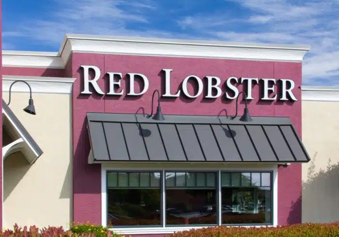 Red Lobster Restaurant exterior