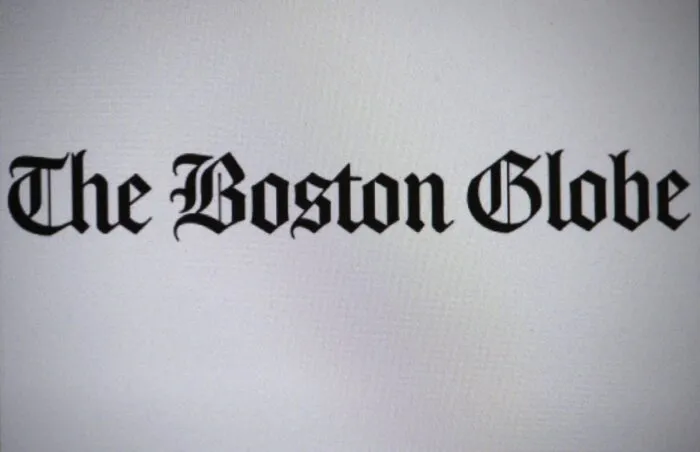 BERLIN: the logo of the brand "The Boston Globe", Berlin.
