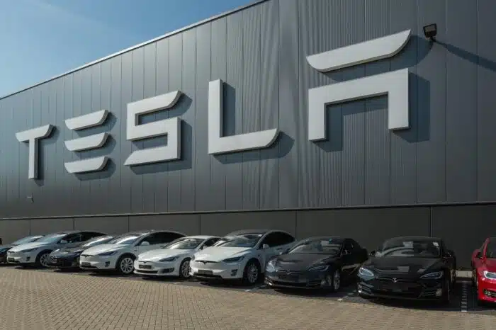 Tesla Motors Assembly Plant in Tilburg, Netherlands.