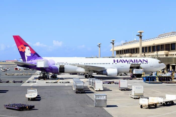 Airplane of Hawaiian Airlines: