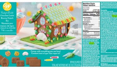 Ready to Build Chocolate Cookie Bunny Hutch Kit