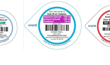 Plastikon recall milk of magnesia and acetaminophen