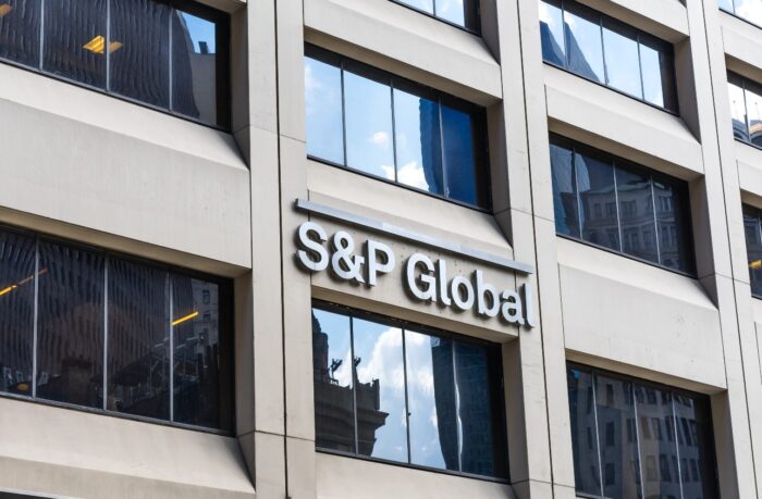 S&P Global headquarters signboard