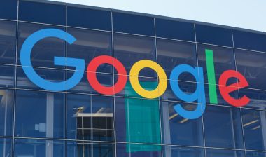 Google logo headquarter