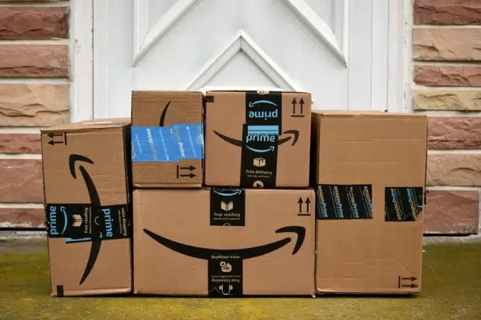 Image of an Amazon packages.