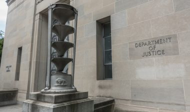 Department of Justice headquarters building,