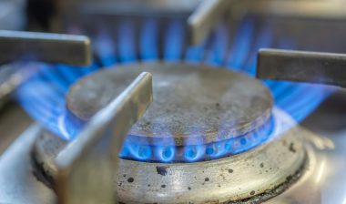A photo of a gas burner