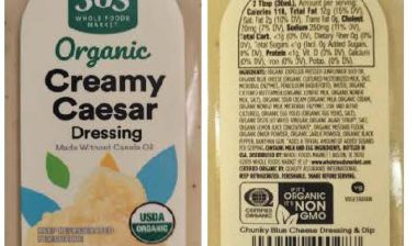 Whole Foods Organic Creamy Caesar Dressing