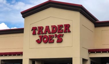 View of Trader Joe’s store exterior.