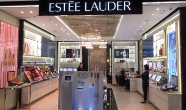 Estee Lauder storefront.