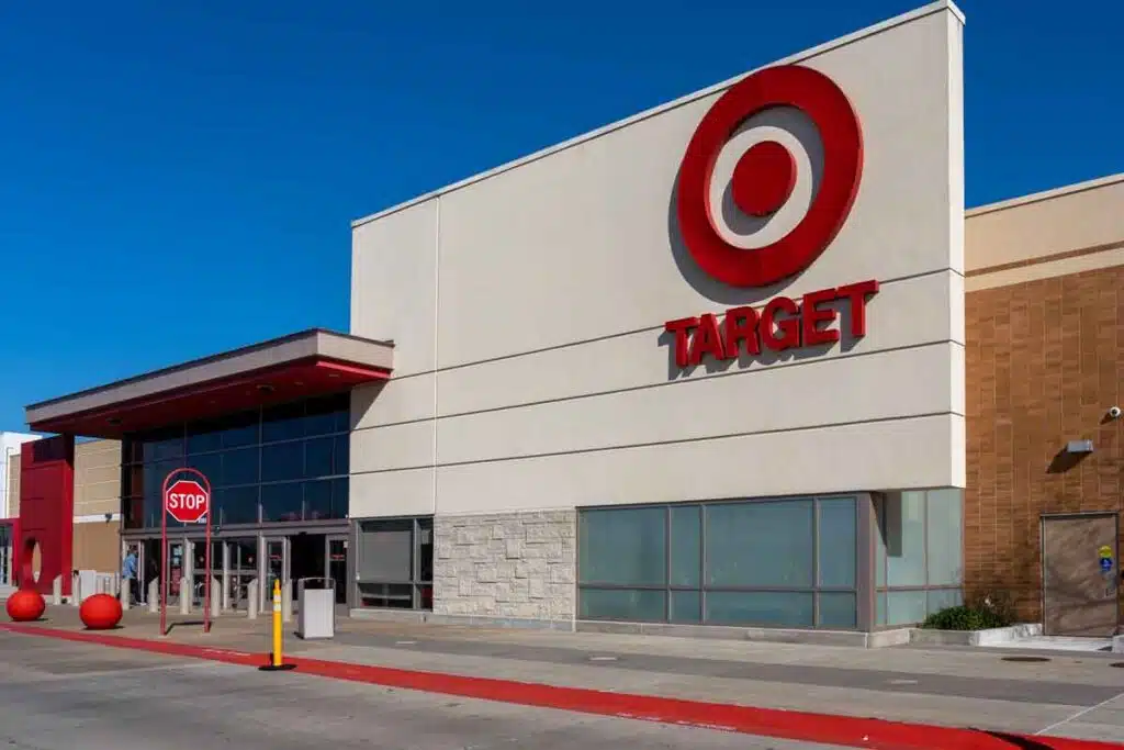 Exterior of a Target storefront, representing the Target settlements.