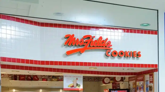 Mrs. Fields cookies at Southcenter shopping mall