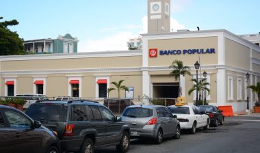 View of the bank Banco Popular.