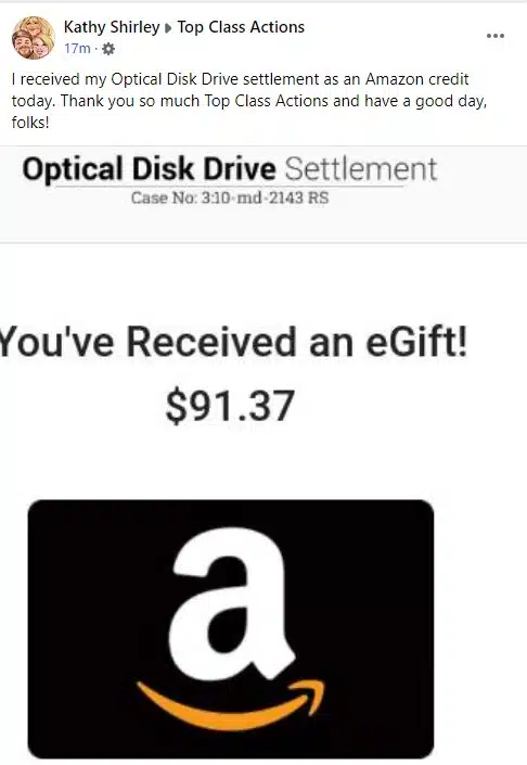 Dollars for Disk FB 6-9-22 settlement payments
