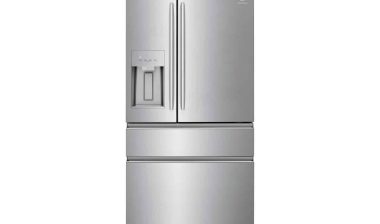 Photo of recalled Electrolux multi-door refrigerator.