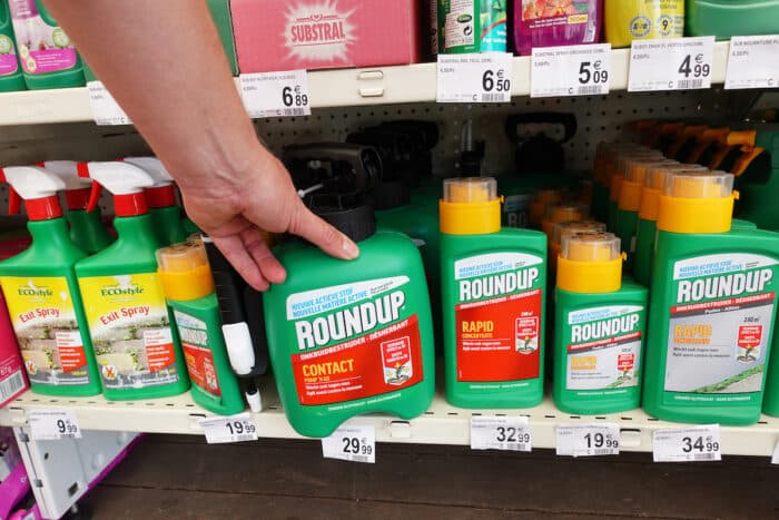 Herbicides in a Carrefour Hypermarket.