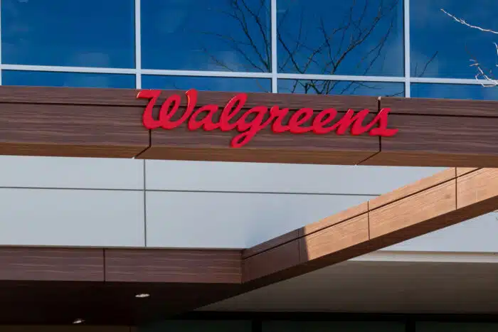 Walgreens sign at their headquarters in Deerfield, Illinois, USA - walgreens recall, kroger recall