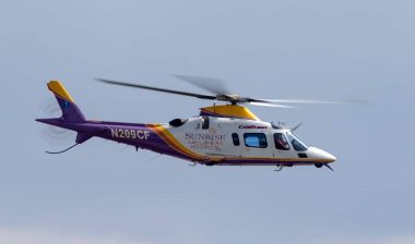 Tri-State Care Flight Agusta A109E helicopter N209CF