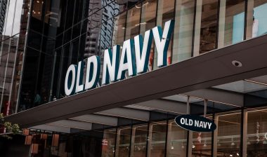 Exterior of an Old Navy store at Downtown Crossing in Boston, USA.