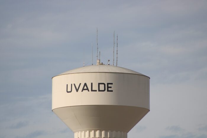 Water Tower: Uvalde, Texas/USA