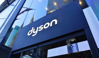 View of a Dyson store on Fifth Avenue in New York, USA.