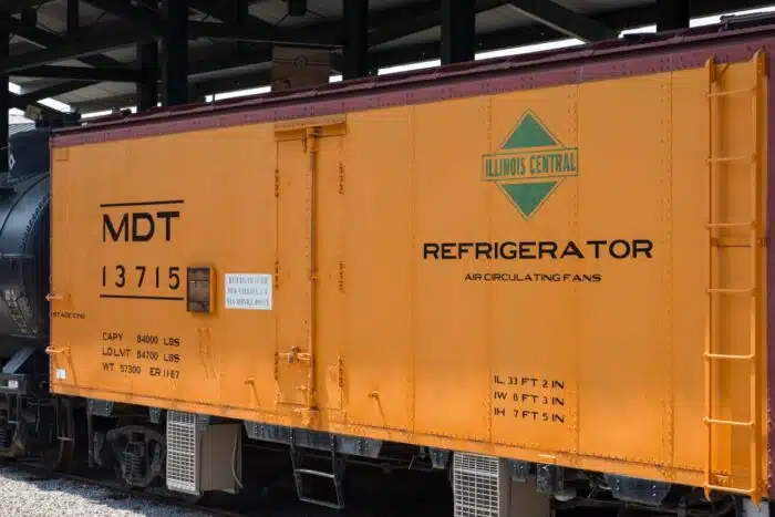 Illinois Central Railroad Refrigerator car